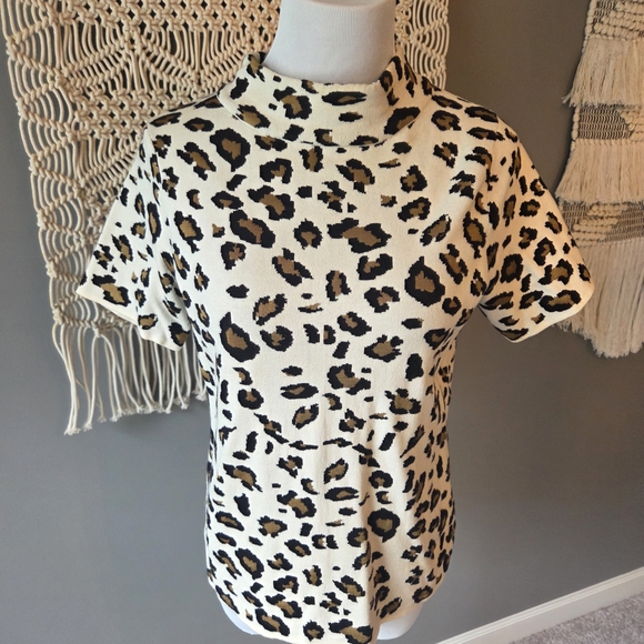 Field Flower Sweaters - Leopard Print Kids Shirt